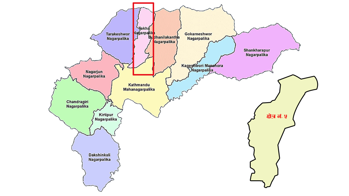 काठमाडाैं-५ मा तीन पदका लागि ५६ जनाको प्रतिस्पर्धा, २७ स्वतन्त्र उम्मेदवार